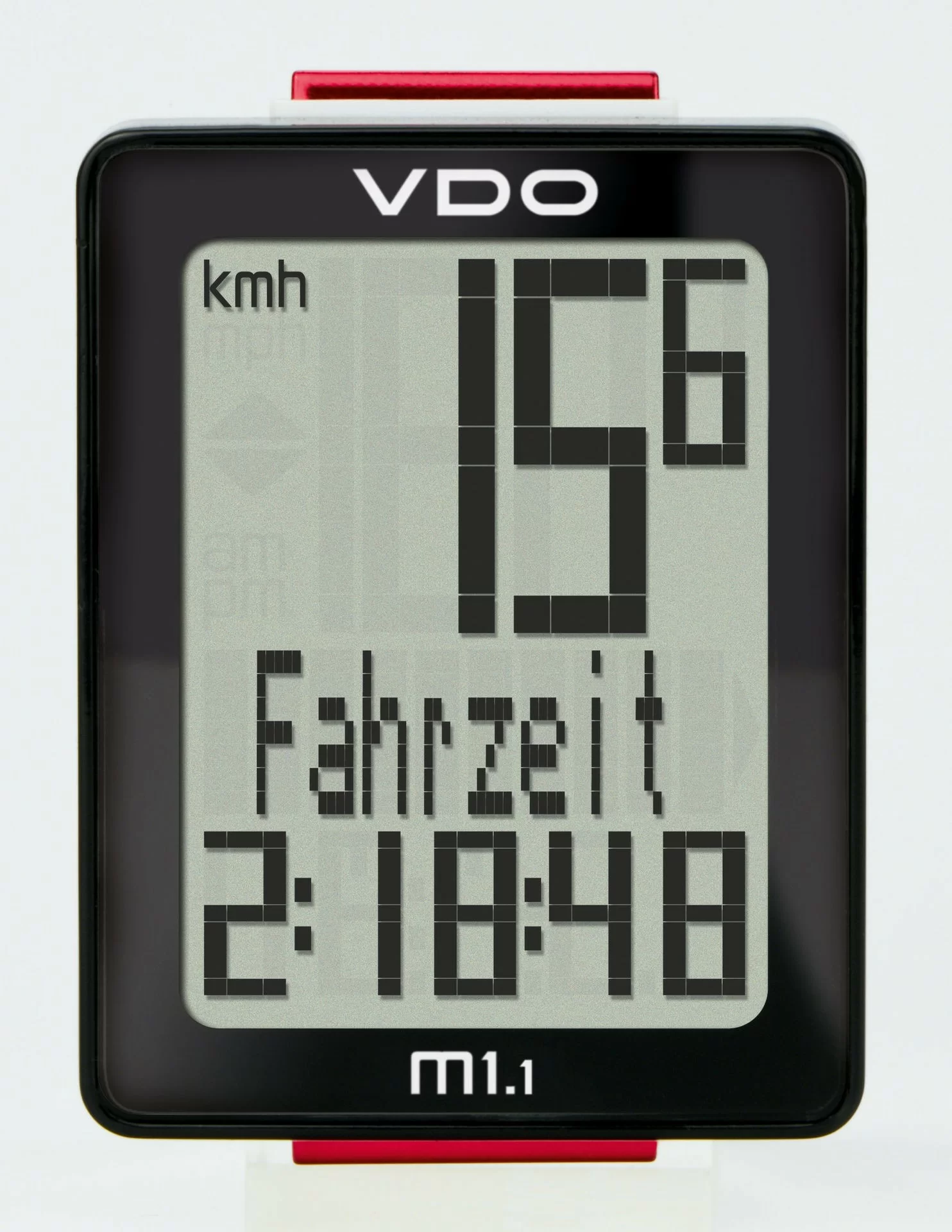 Фото Велокомпьютер VDO M1.1 NEW 5 ф-ций 3-строчный дисплей черн/бел 4-30010 со склада магазина СпортСЕ