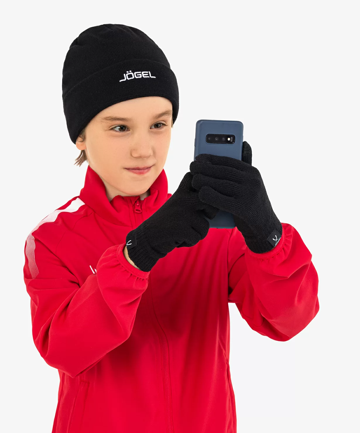 Фото Перчатки зимние ESSENTIAL Touch Gloves, черный со склада магазина СпортСЕ