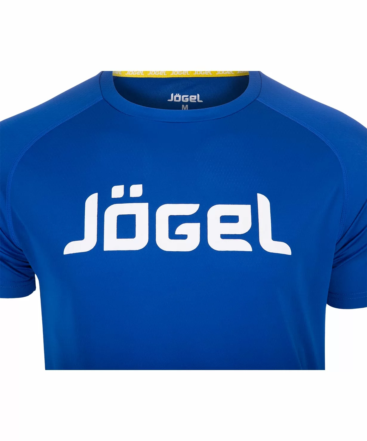 Фото Футболка Jogel JTT-1041-097 полиэстер синий/белый 13743 со склада магазина СпортСЕ