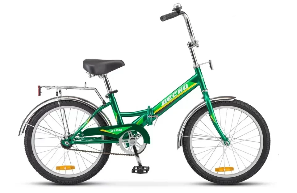 Фото Велосипед Десна-2100 20" (2021) зелёный Z011 со склада магазина СпортСЕ