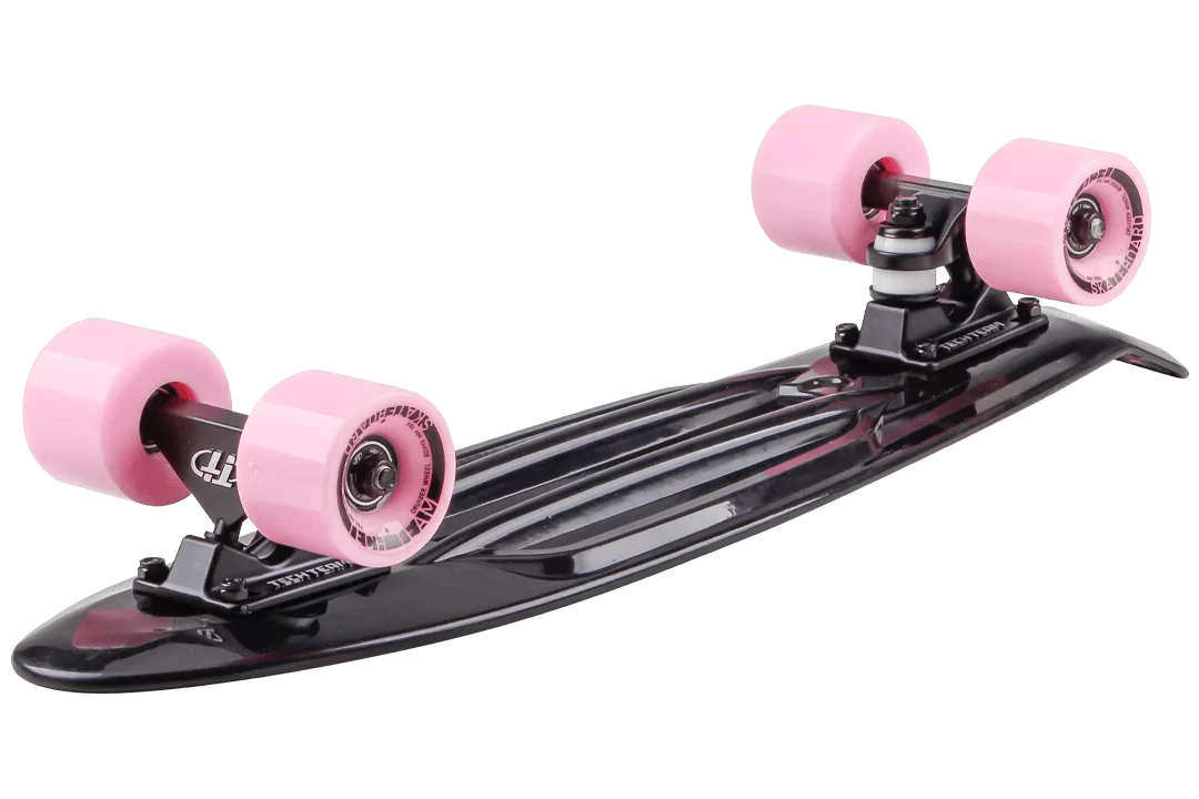 Фото Скейтборд TechTeam пластиковый Kiwi 22 black/pink  TSL-401P со склада магазина СпортСЕ