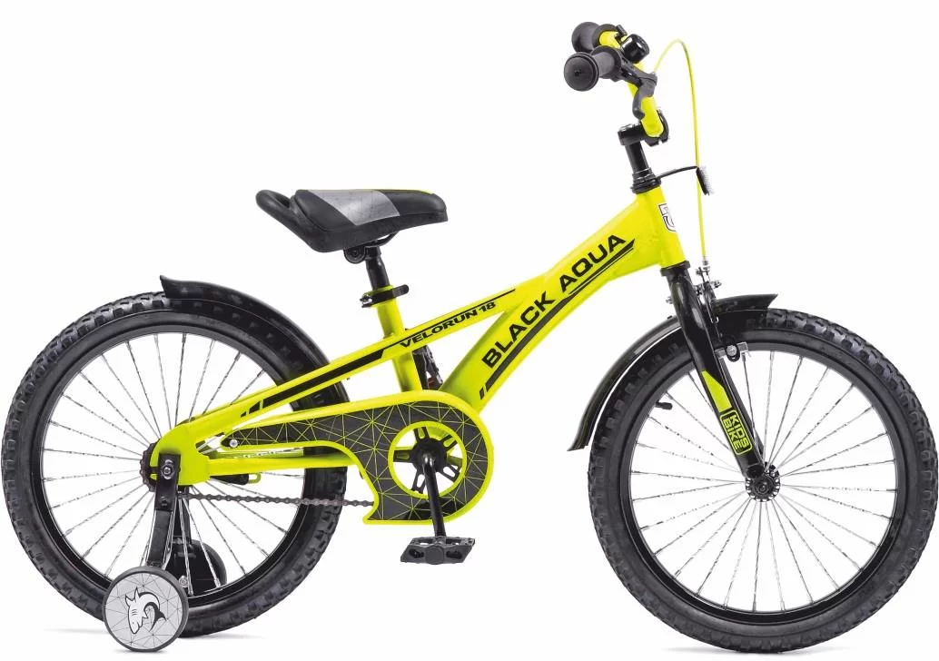 Фото Велосипед Black Aqua Velorun 18" 1s лимонный KG1819 со склада магазина СпортСЕ