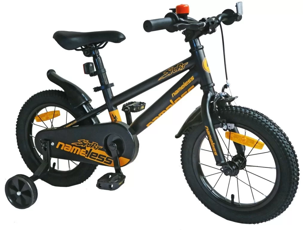 Фото Велосипед 18" Nameless SPORT, черный/оранжевый (2024) со склада магазина СпортСЕ