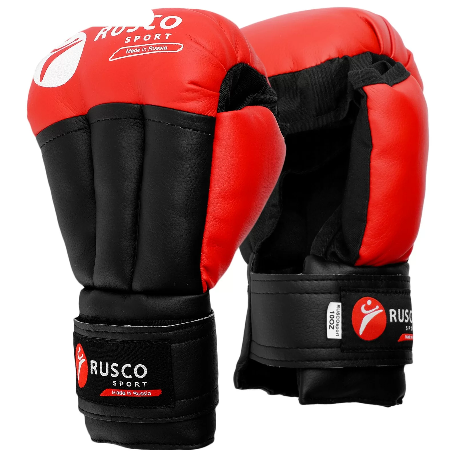 Фото Перчатки для рукопашного боя Rusco Sport красные со склада магазина СпортСЕ