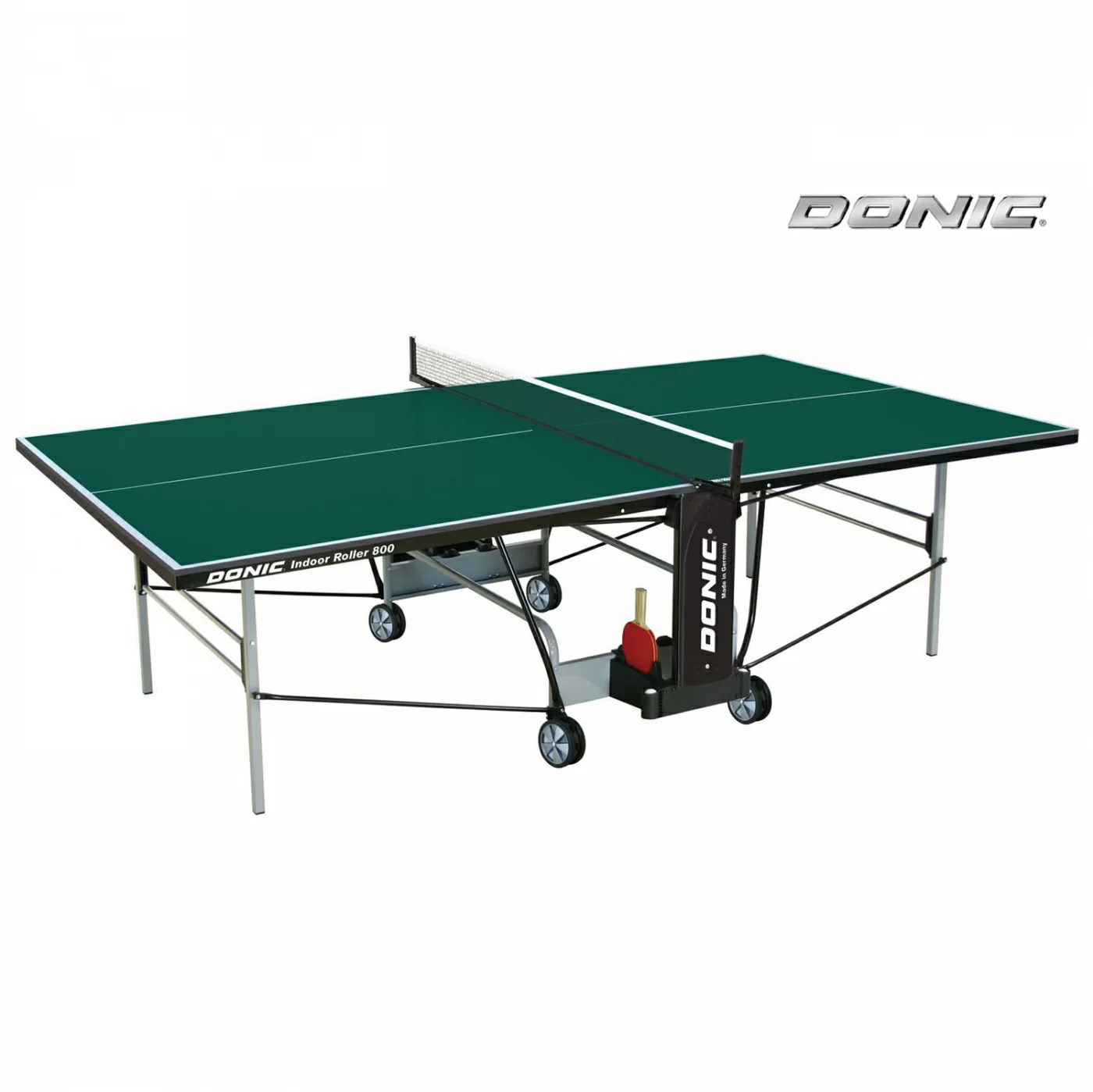 Фото Теннисный стол DONIC INDOOR ROLLER 800 GREEN 230288-G со склада магазина СпортСЕ