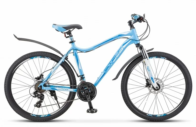 Фото Велосипед Stels Miss-6000 D 26" (2020) голубой V010 со склада магазина СпортСЕ