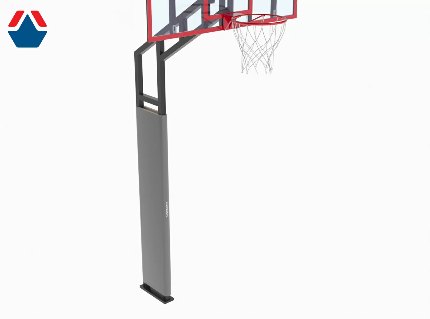 Фото Протектор защитный для стойки баскетбольной разборной бетонируемой со склада магазина СпортСЕ