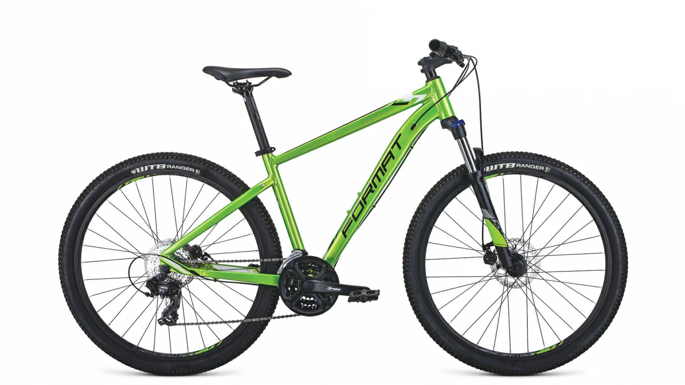 Фото Велосипед Format 1415 27,5" (2020-2021) зеленый со склада магазина СпортСЕ