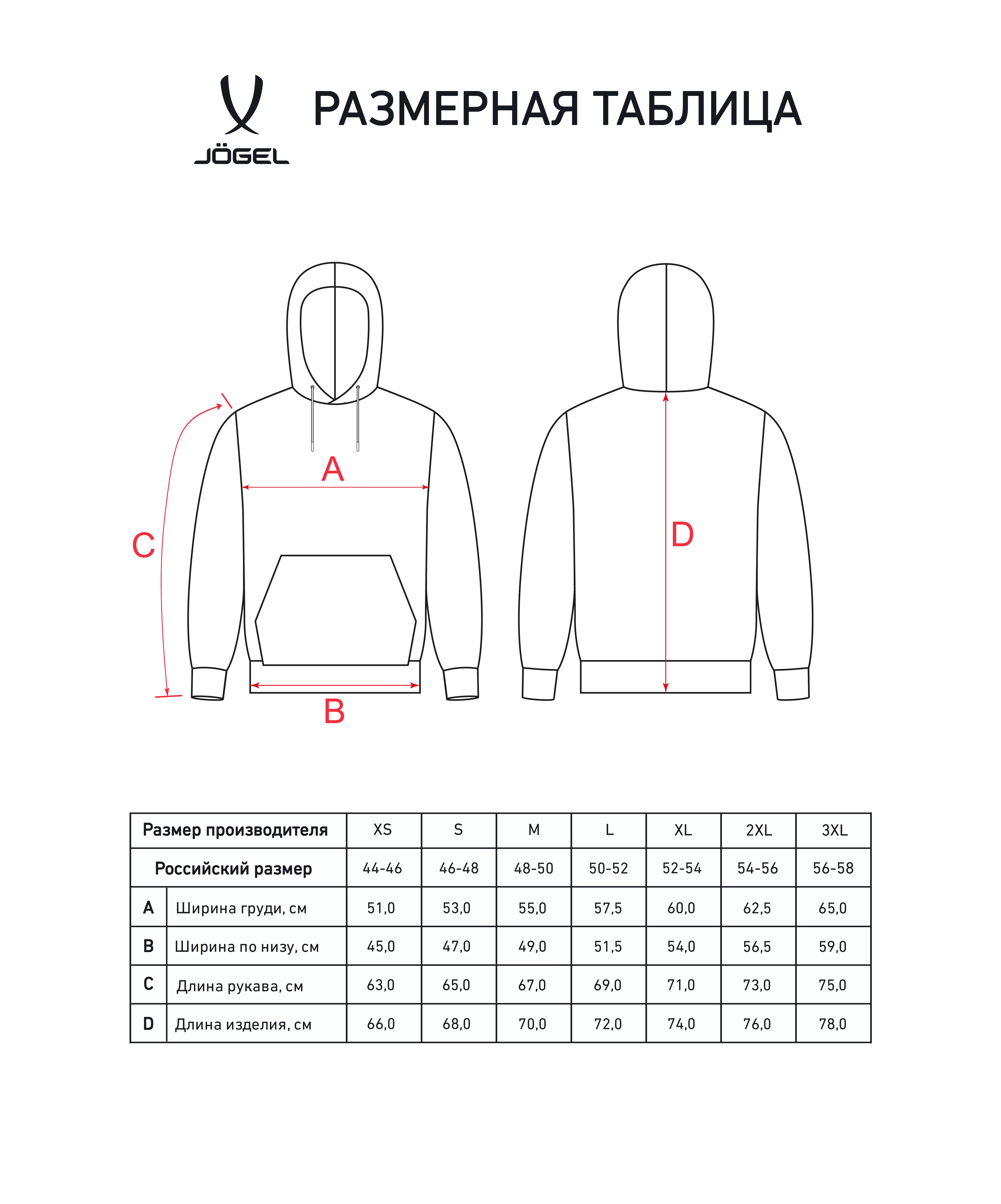 Фото Худи ESSENTIAL Cotton Hoodie, черный со склада магазина СпортСЕ