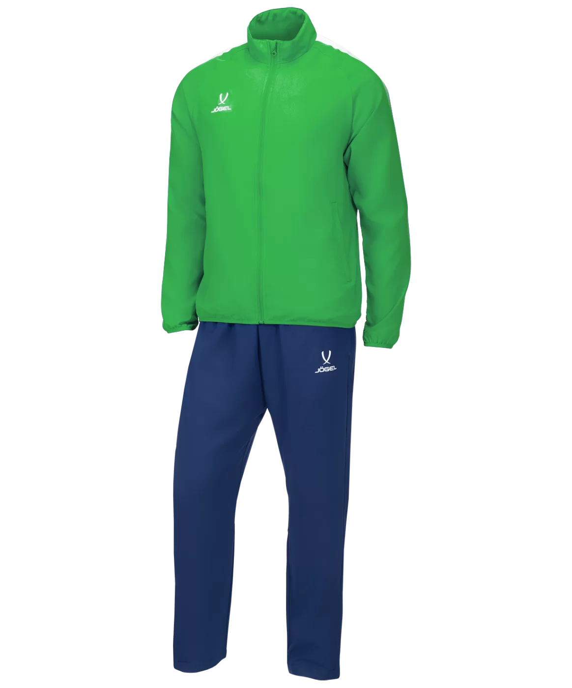 Фото Костюм спортивный CAMP Lined Suit, зеленый/темно-синий, детский со склада магазина СпортСЕ