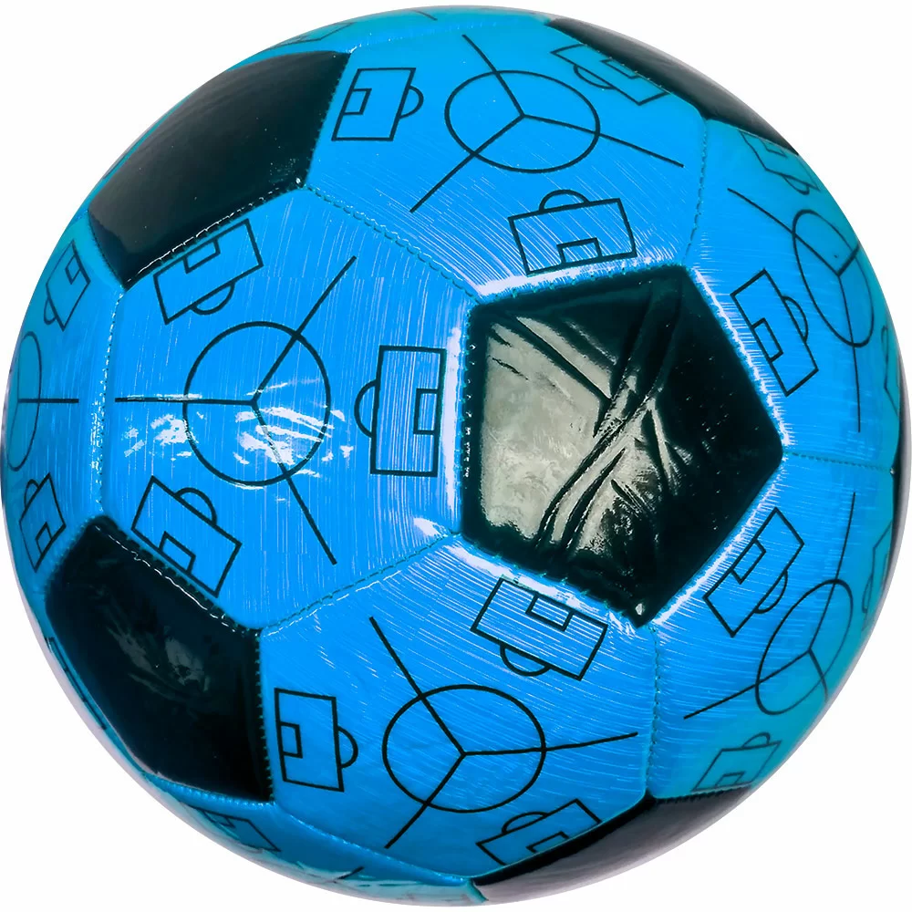 Фото Мяч футбольный C33387-1 Meik №5 PVC 2.6 310-320 гр. синий 10017304 со склада магазина СпортСЕ