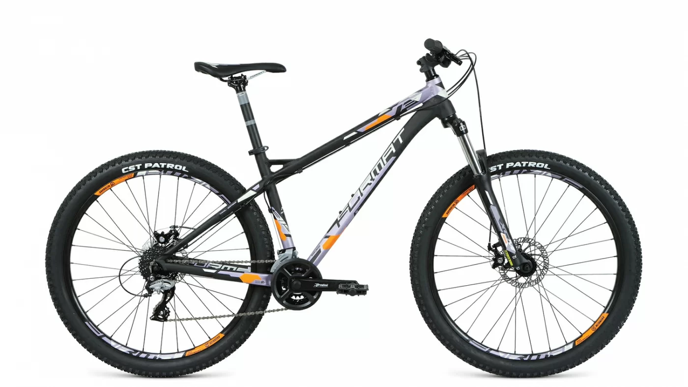 Фото Велосипед Format 1315 27,5" (2020-2021) черный матовый/серый матовый со склада магазина СпортСЕ
