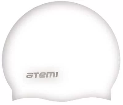 Фото Шапочка для плавания Atemi SC108 силикон бел. со склада магазина СпортСЕ