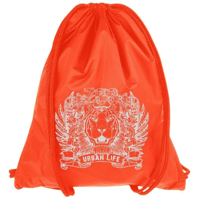 Фото Рюкзак-мешок SM-104 Lion оранжевый 10012912 со склада магазина СпортСЕ