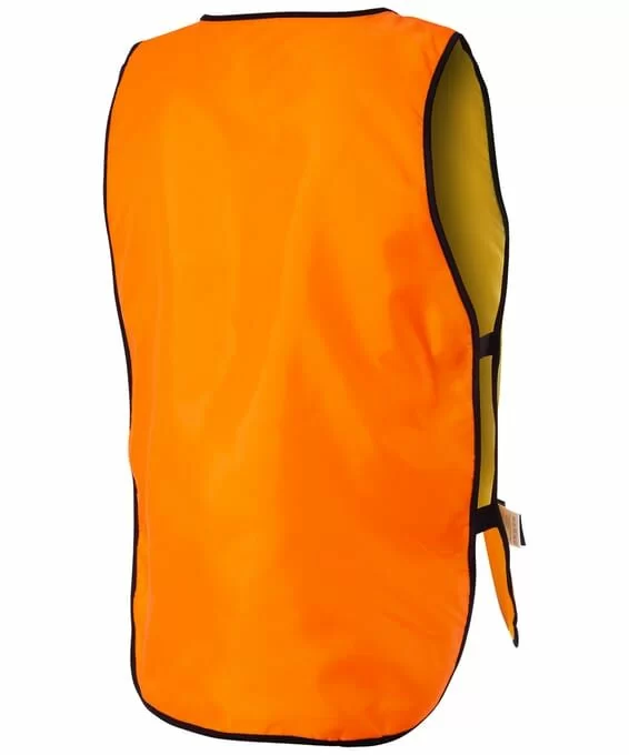Фото Манишка двухсторонняя Jögel Reversible Bib L оранжевый/лаймовый УТ-00018739 со склада магазина СпортСЕ