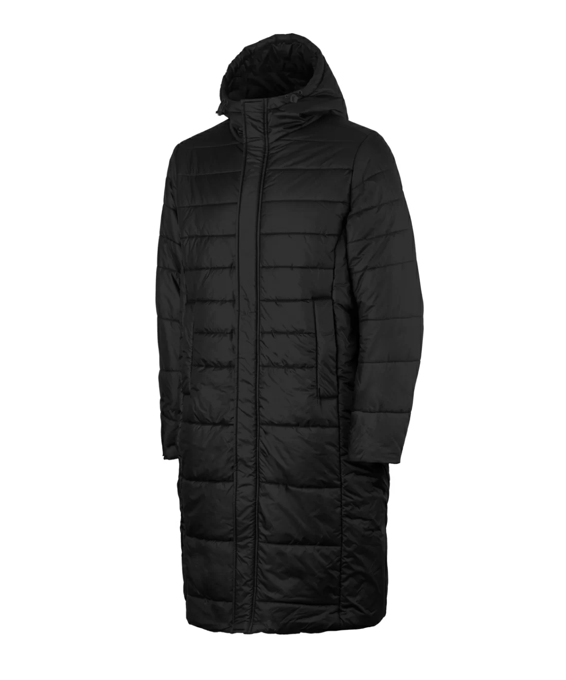 Фото Пальто утепленное ESSENTIAL Long Padded Jacket, черный со склада магазина СпортСЕ