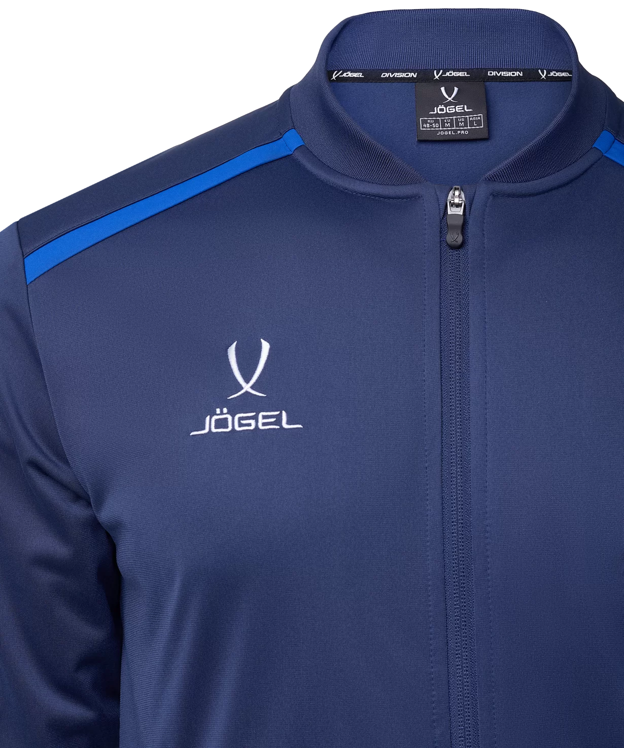 Фото Олимпийка DIVISION PerFormDRY Pre-match Knit Jacket, темно-синий со склада магазина СпортСЕ