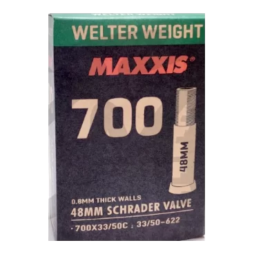 Фото Камера 700 * 33/50C Maxxis Welter Weight (33/50-622) 0.8 LSV48 (B-C) EIB00137200 со склада магазина СпортСЕ