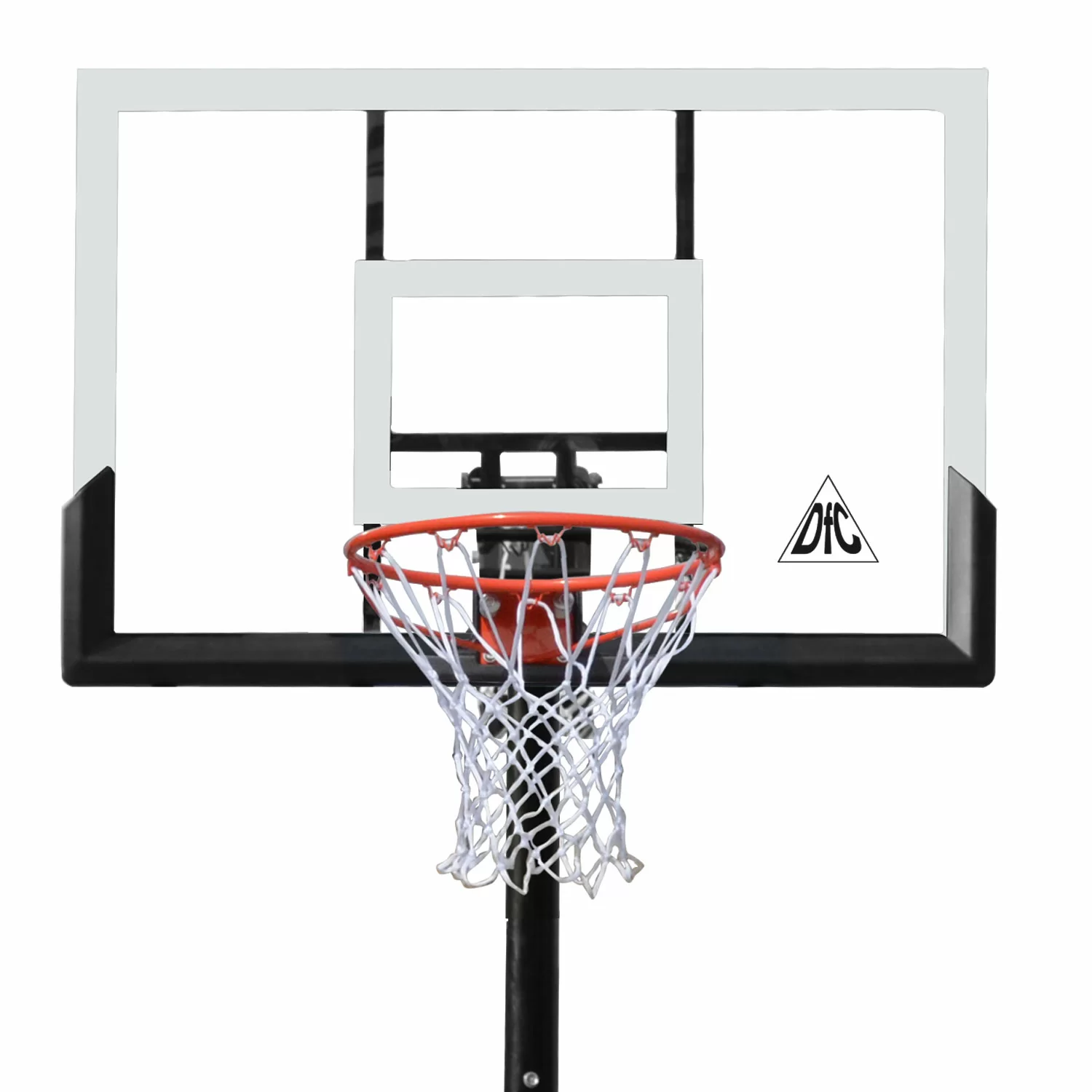 Фото Баскетбольная мобильная стойка DFC STAND56P 143x80cm поликарбонат (два короба) со склада магазина СпортСЕ