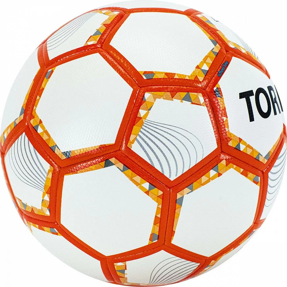 Фото Мяч футбольный Torres BM 700 №5, 32 п PU гибрид. сшив. беж-оранж-сер F320655 со склада магазина СпортСЕ
