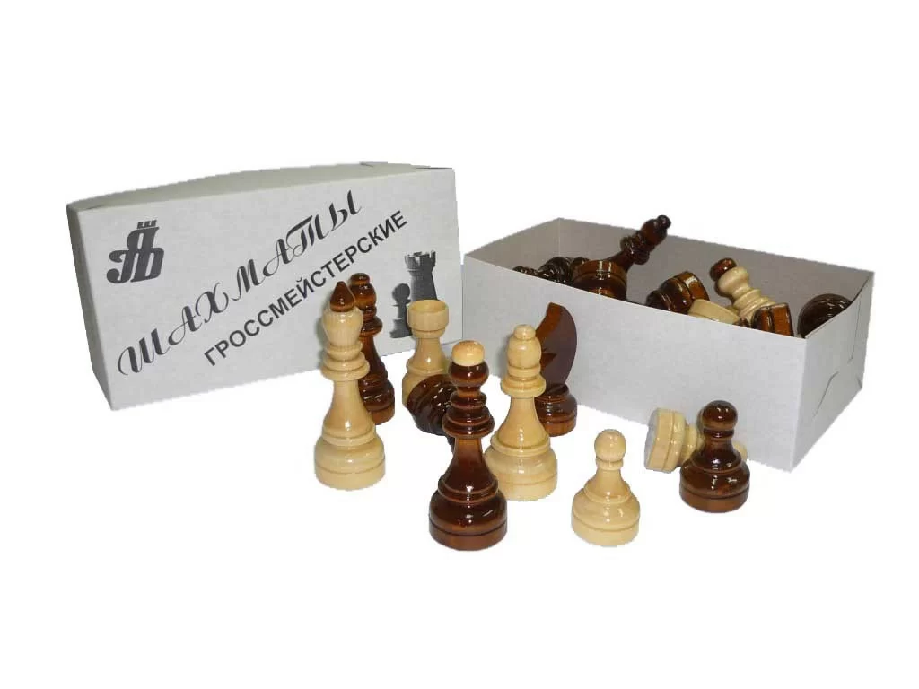 Фото Шахматы гроссмейстерские в картонной упаковке Ш-5 со склада магазина СпортСЕ