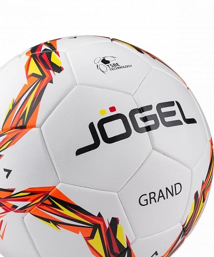 Фото Мяч футбольный Jögel Grand №5 желтый (BC20) УТ-00016944 со склада магазина СпортСЕ