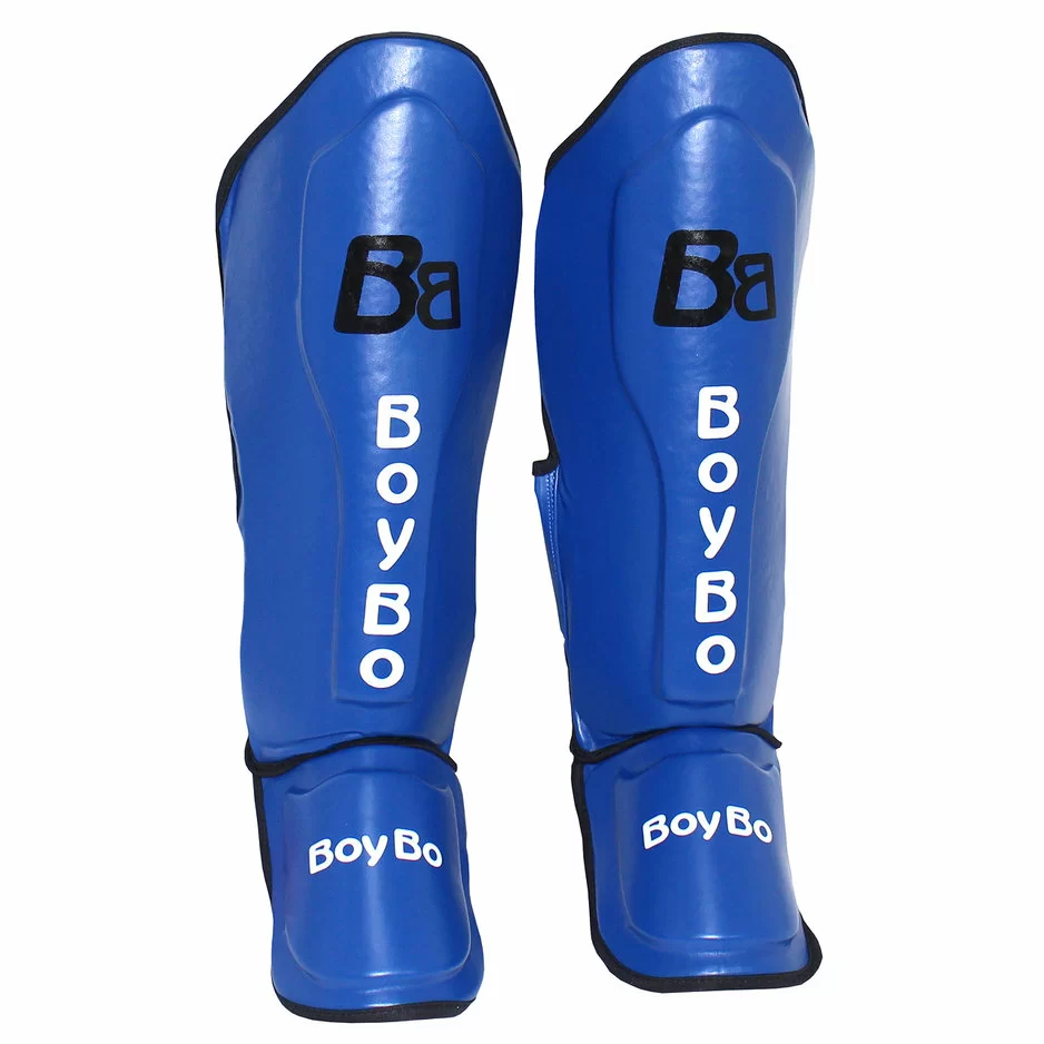 Фото Защита голени и стопы BoyBo Basic Flex синий со склада магазина СпортСЕ