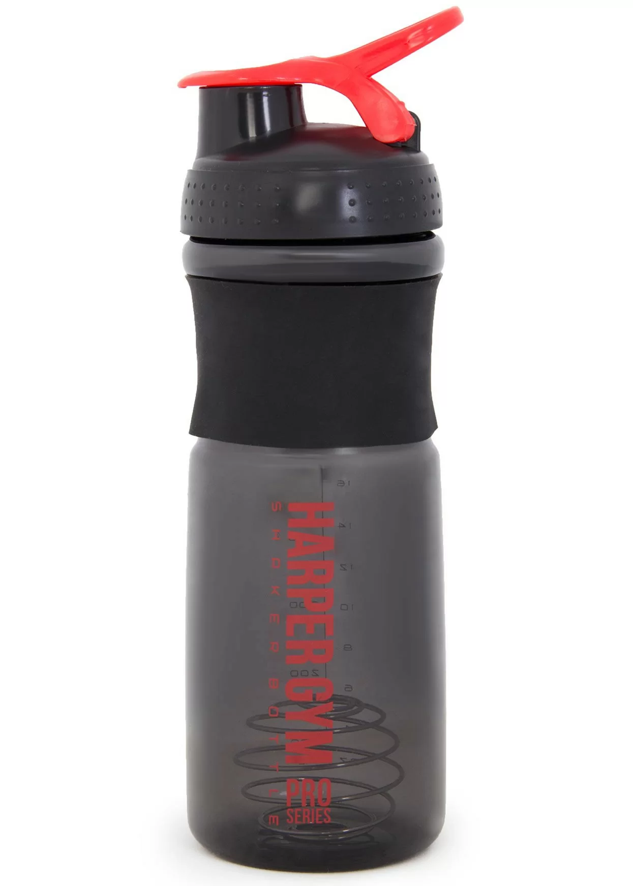 Фото Шейкер Harper Gym Shaker Bottle S19 с венчиком 0.5 л черный со склада магазина СпортСЕ