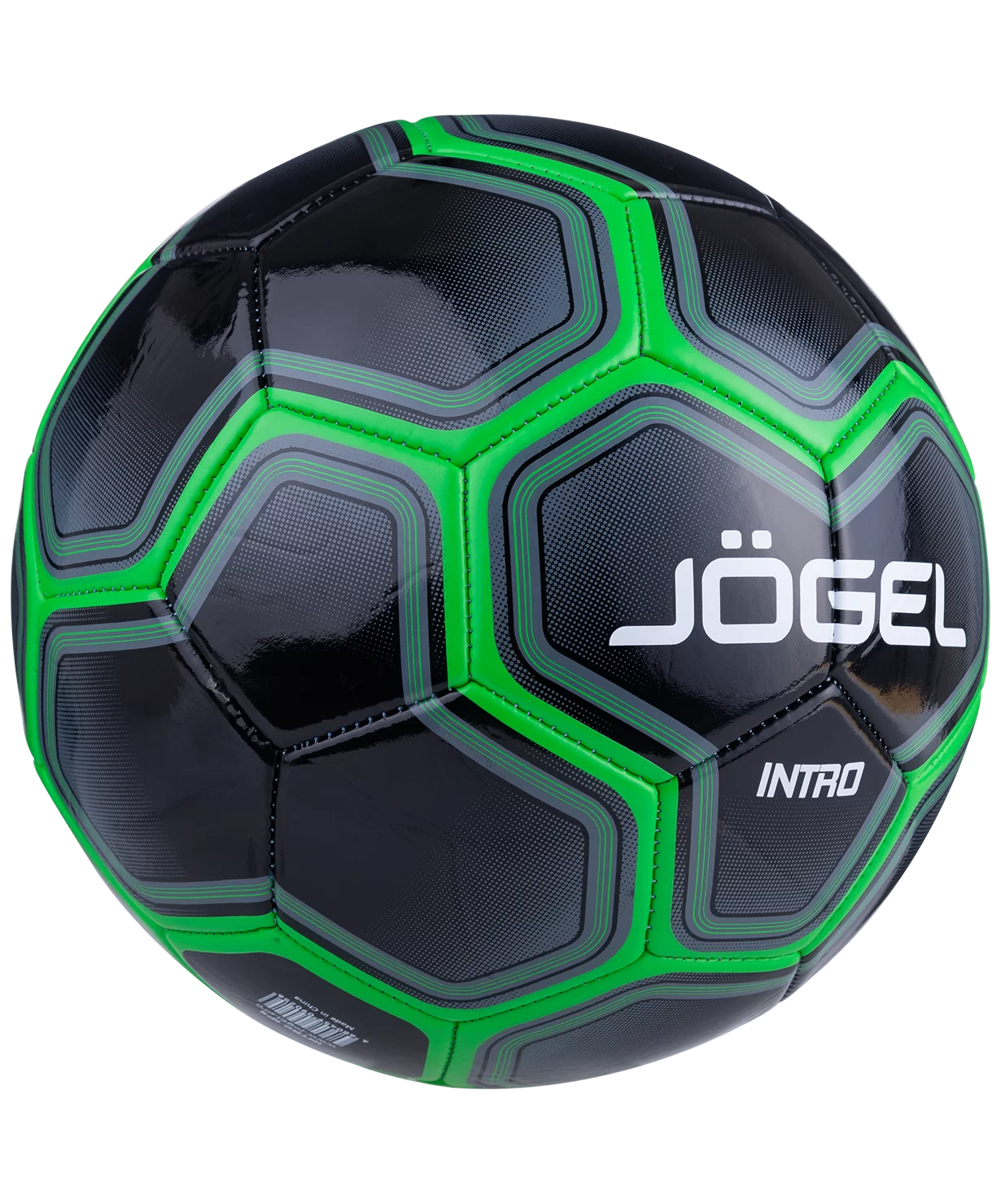 Фото Мяч футбольный Jögel Intro №5 черный (BC20) УТ-00017589 со склада магазина СпортСЕ