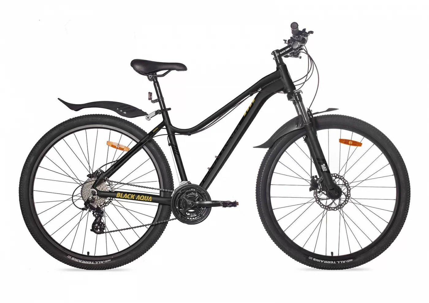 Фото Велосипед Black Aqua Cross 2993 HD 29" черный GL-510HD со склада магазина СпортСЕ