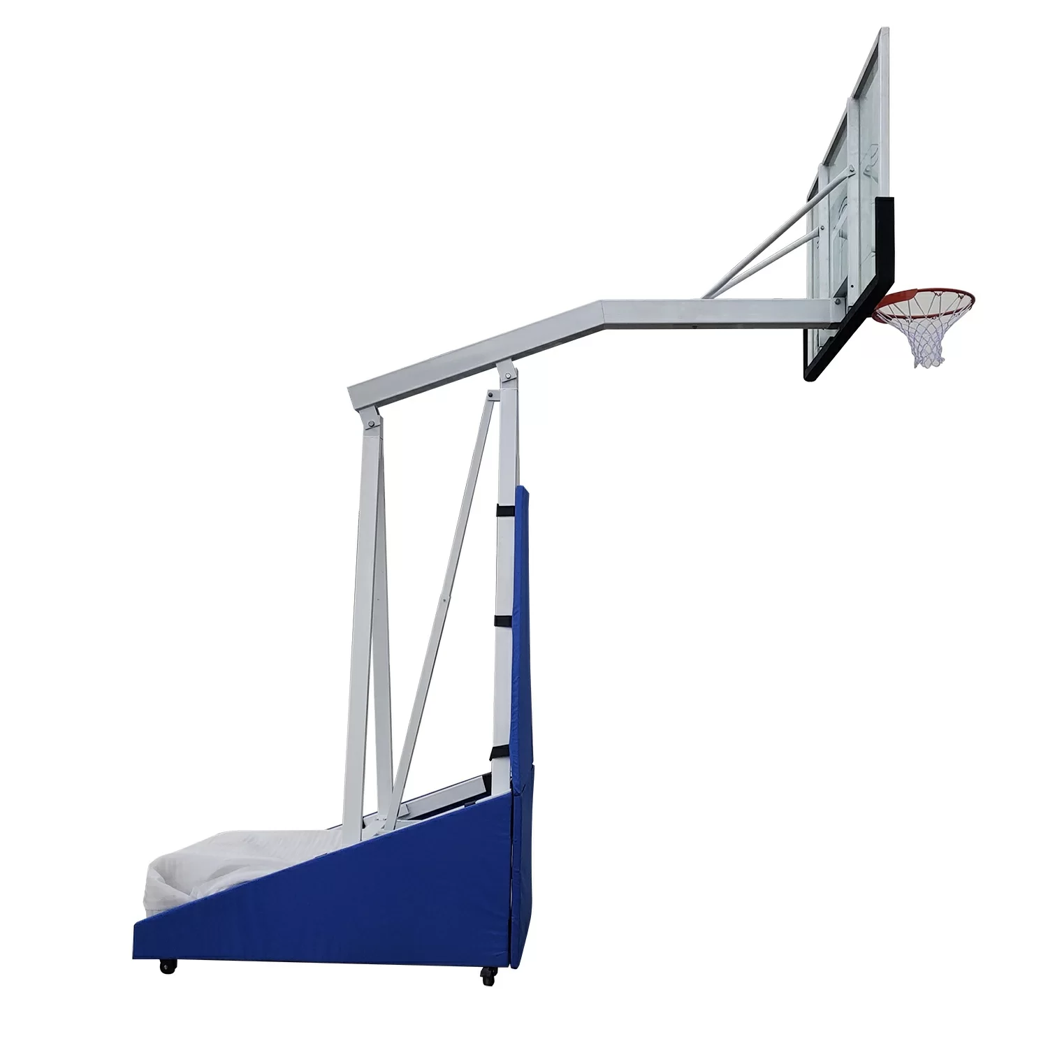 Фото Баскетбольная мобильная стойка DFC STAND72G PRO 180x105см стекло 12мм (шесть коробов) со склада магазина СпортСЕ