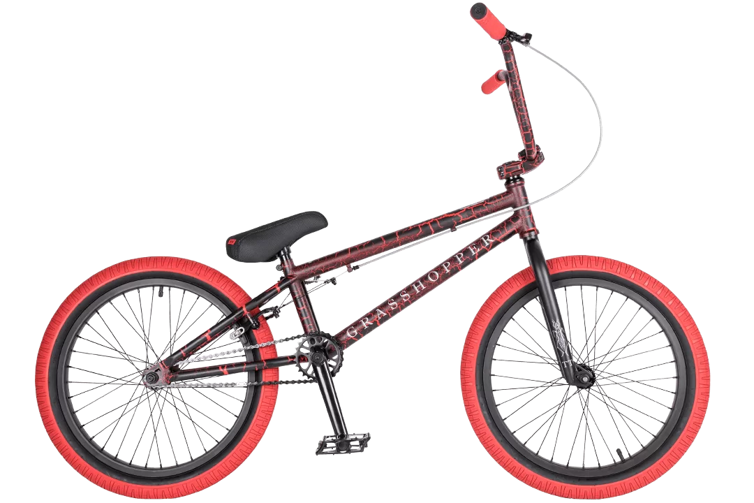 Фото Велосипед BMX TechTeam Grasshoper 20" красный со склада магазина СпортСЕ