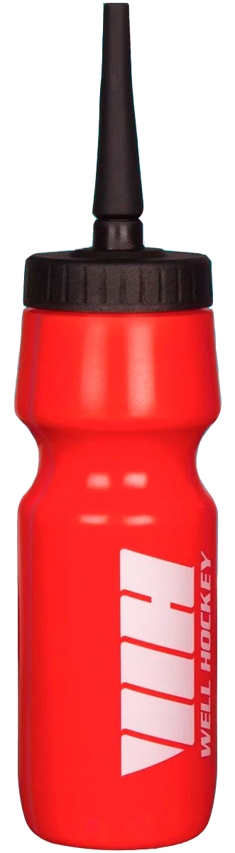 Фото Бутылка для воды Well Hockey с длинным носом 700 мл (Red) 3740 со склада магазина СпортСЕ
