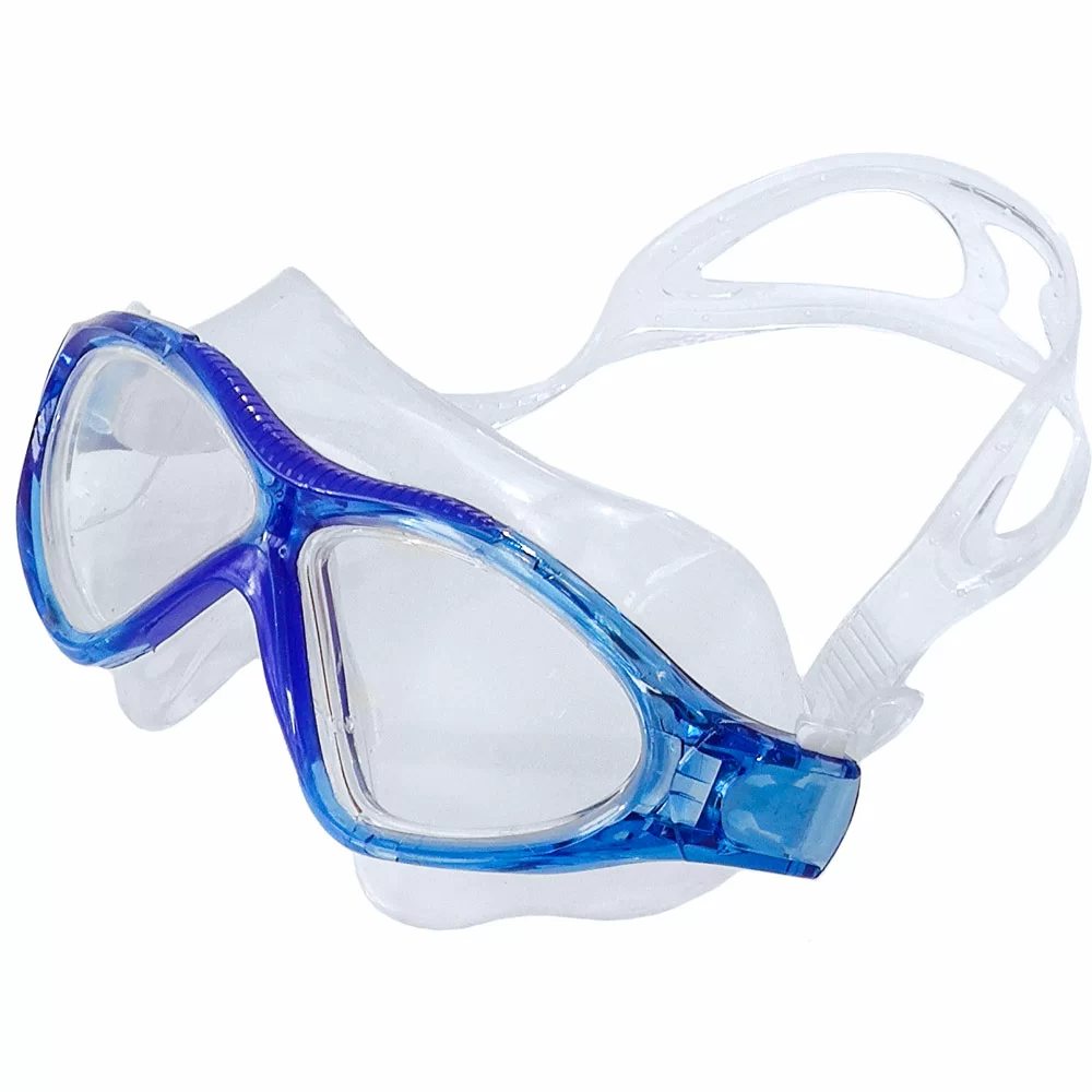 Фото Очки-маска для плавания E36873-1 синий 10020536 со склада магазина СпортСЕ