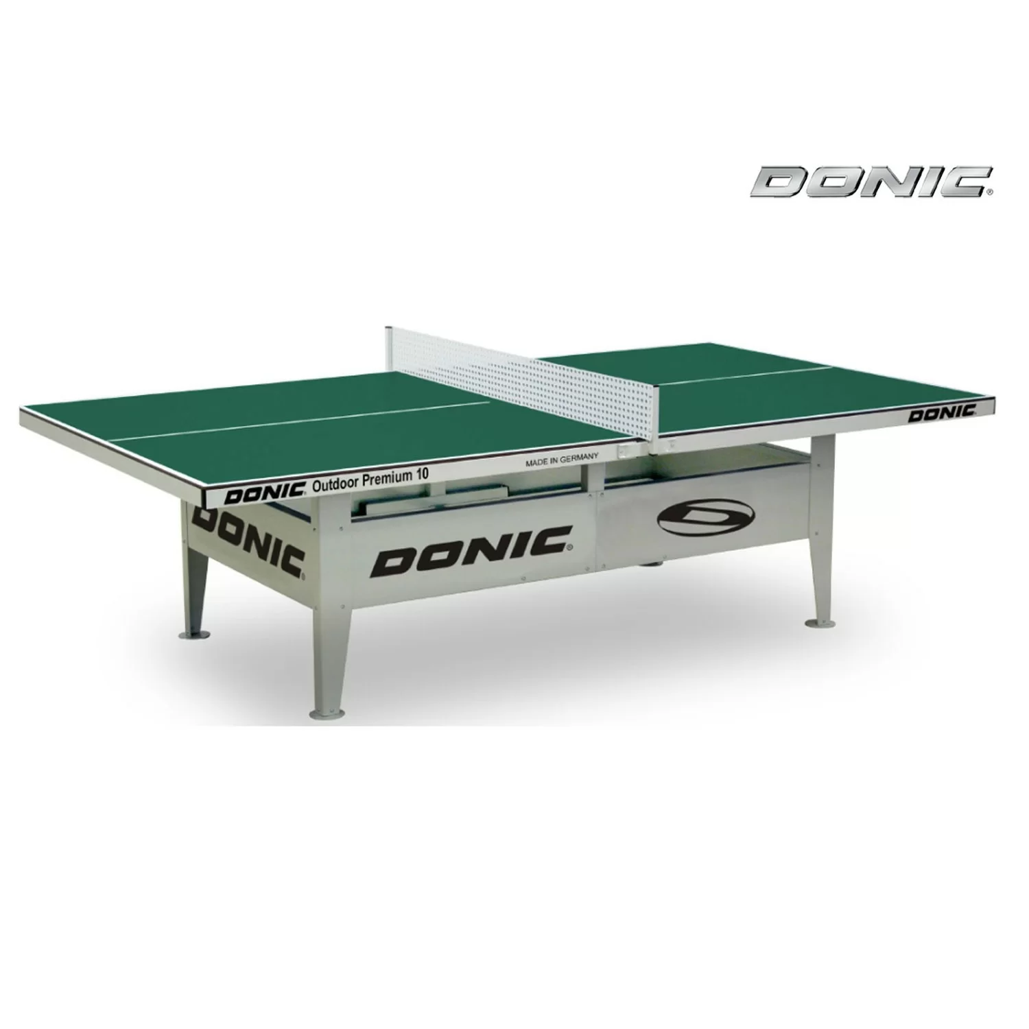 Фото Теннисный стол антивандальный OUTDOOR Premium 10 зеленый 230236-G со склада магазина СпортСЕ