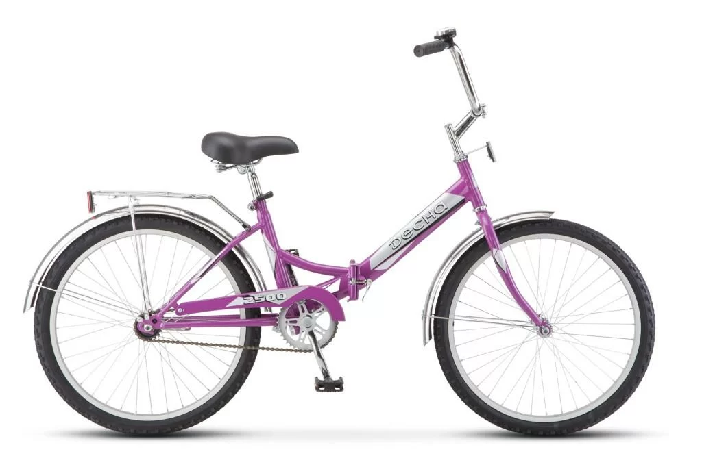 Фото Велосипед Десна-2500 24" (2021) фиолетовый Z010 со склада магазина СпортСЕ