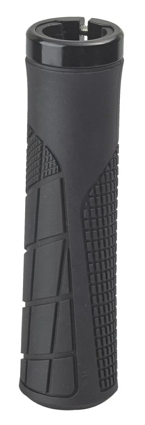 Фото Грипсы H6 OneSideLock 135мм резиновые,антискольз.дизайн черные 00-170565 со склада магазина СпортСЕ
