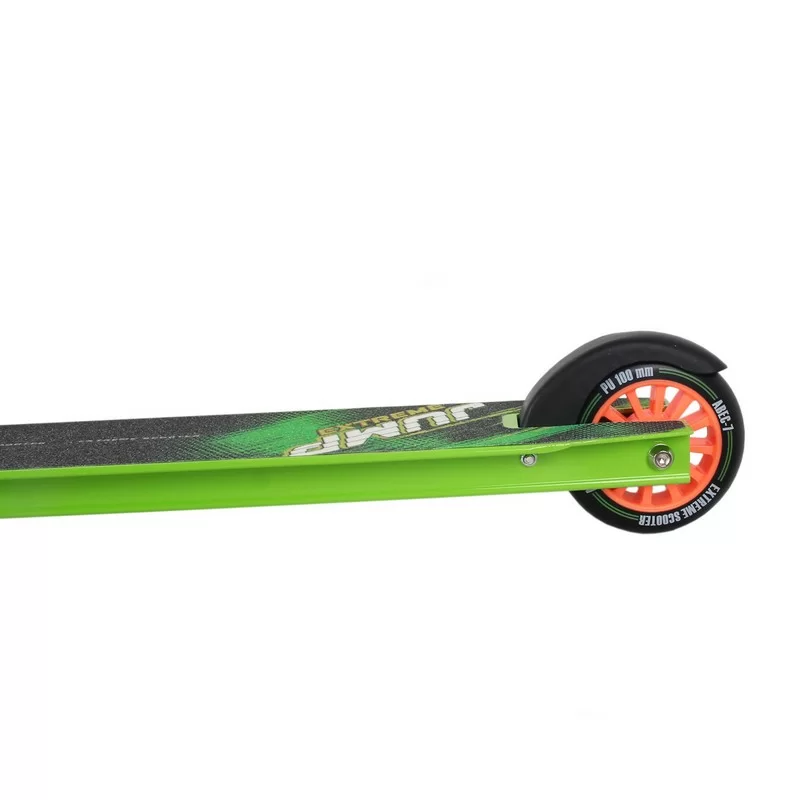 Фото Самокат RGX Jump 100мм трюковый green со склада магазина СпортСЕ