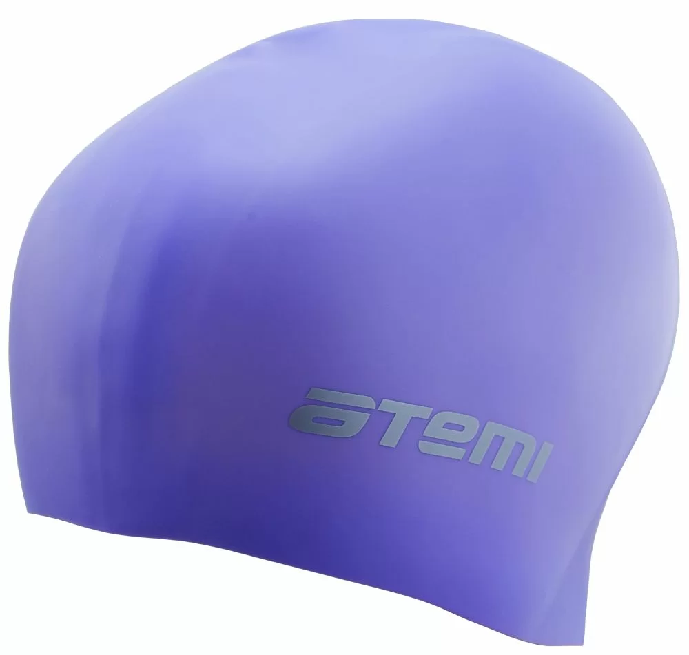 Фото Шапочка для плавания Atemi RC308 силикон (б/м) фиолетовый со склада магазина СпортСЕ