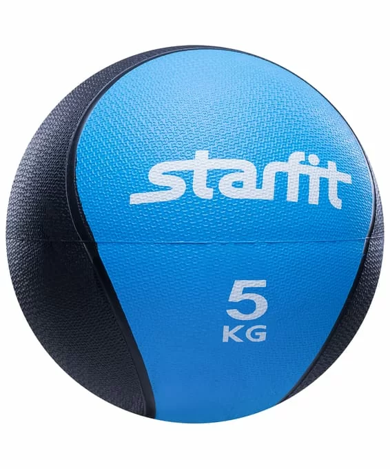 Фото Медбол 5 кг StarFit Pro GB-702 синий УТ-00007303 со склада магазина СпортСЕ