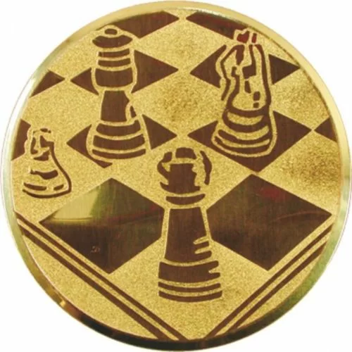 Фото Вставка для медалей D1 A22 25 мм шахматы со склада магазина СпортСЕ