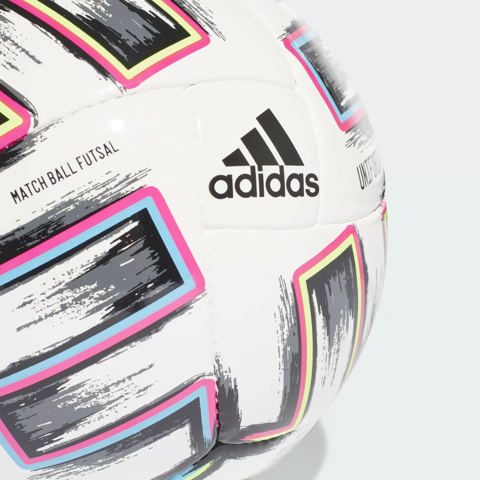 Фото Мяч футзальный Adidas Euro`20 Uniforia Sala Pro FIFA Pro №4 18п ПУ,руч.сш, мультиколор FH7350 со склада магазина СпортСЕ