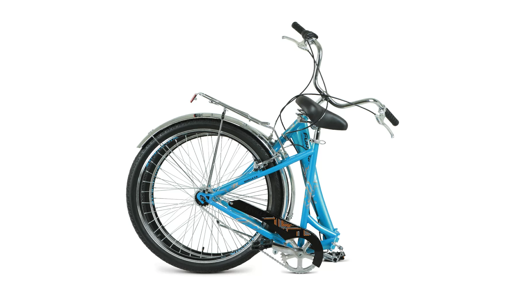 Фото Велосипед Forward Sevilla 26 3.0 скл. 26" (2020-2021) синий/серый со склада магазина СпортСЕ