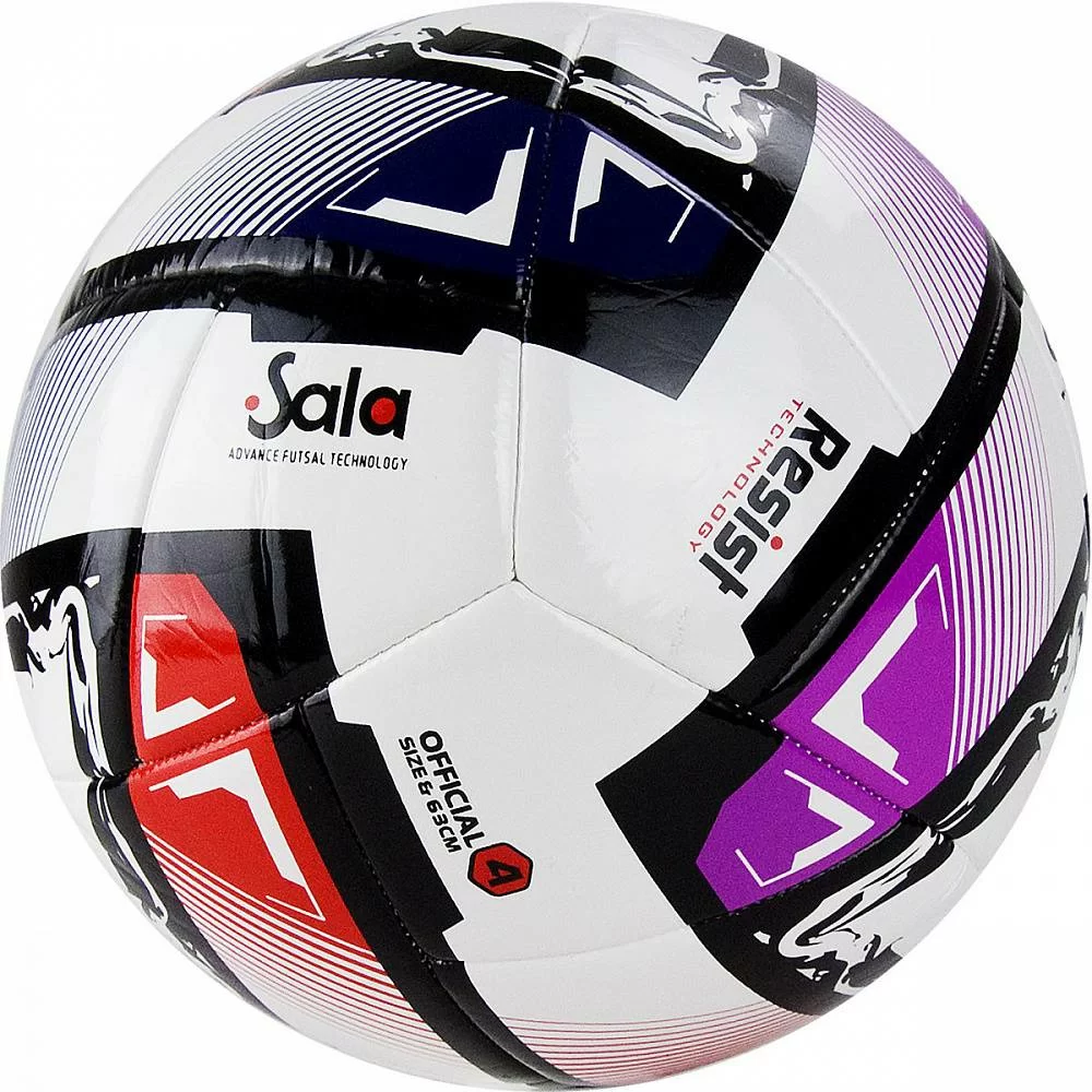 Фото Мяч футзальный Torres Futsal Resis №4 24 п. бело-мультикол FS321024 со склада магазина СпортСЕ