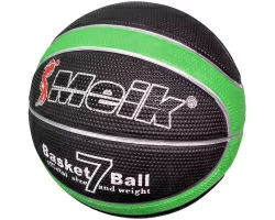 Мяч баскетбольный C28682-2 Meik-MK2310 №7 черный/зеленый 10015837