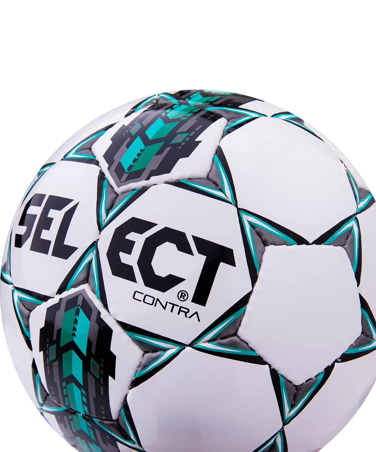 Фото Мяч футбольный Select Contra FIFA №5 белый/черный/серый/синий 812317 со склада магазина СпортСЕ