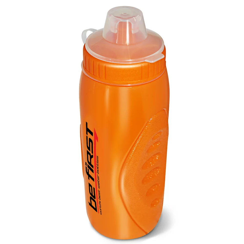 Фото Бутылка для воды Be First 700 мл оранжевая SH209O со склада магазина СпортСЕ