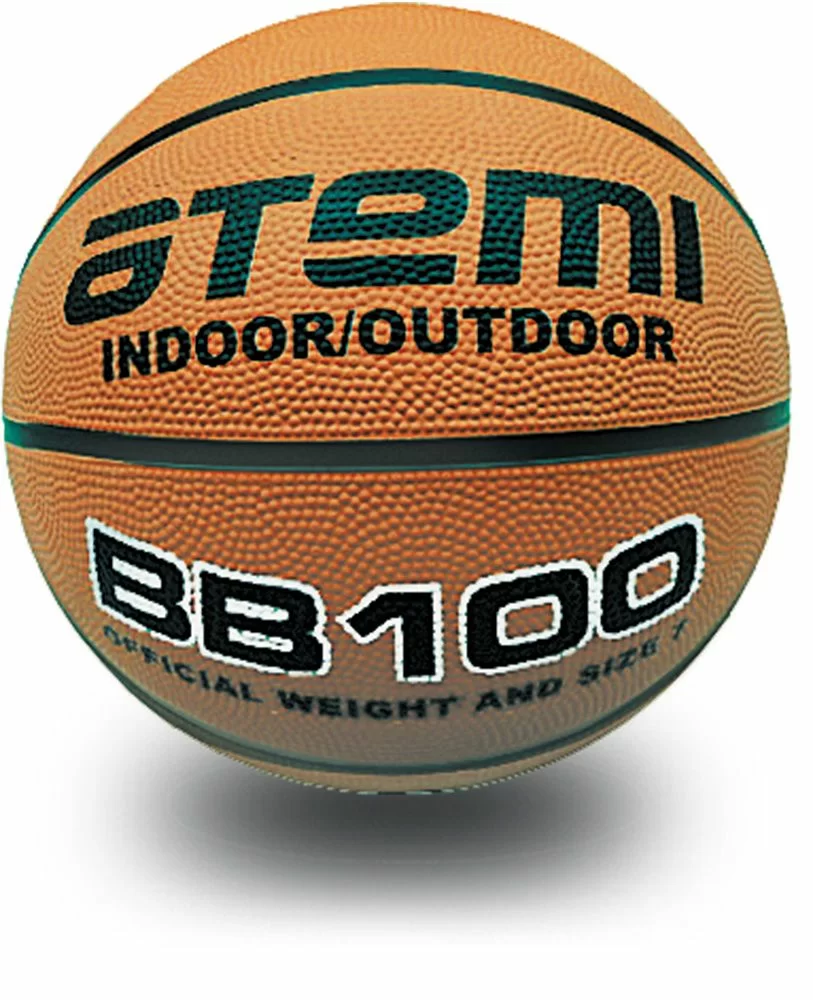 Фото Мяч баскетбольный Atemi BB100 №7 резина 8 панелей со склада магазина СпортСЕ