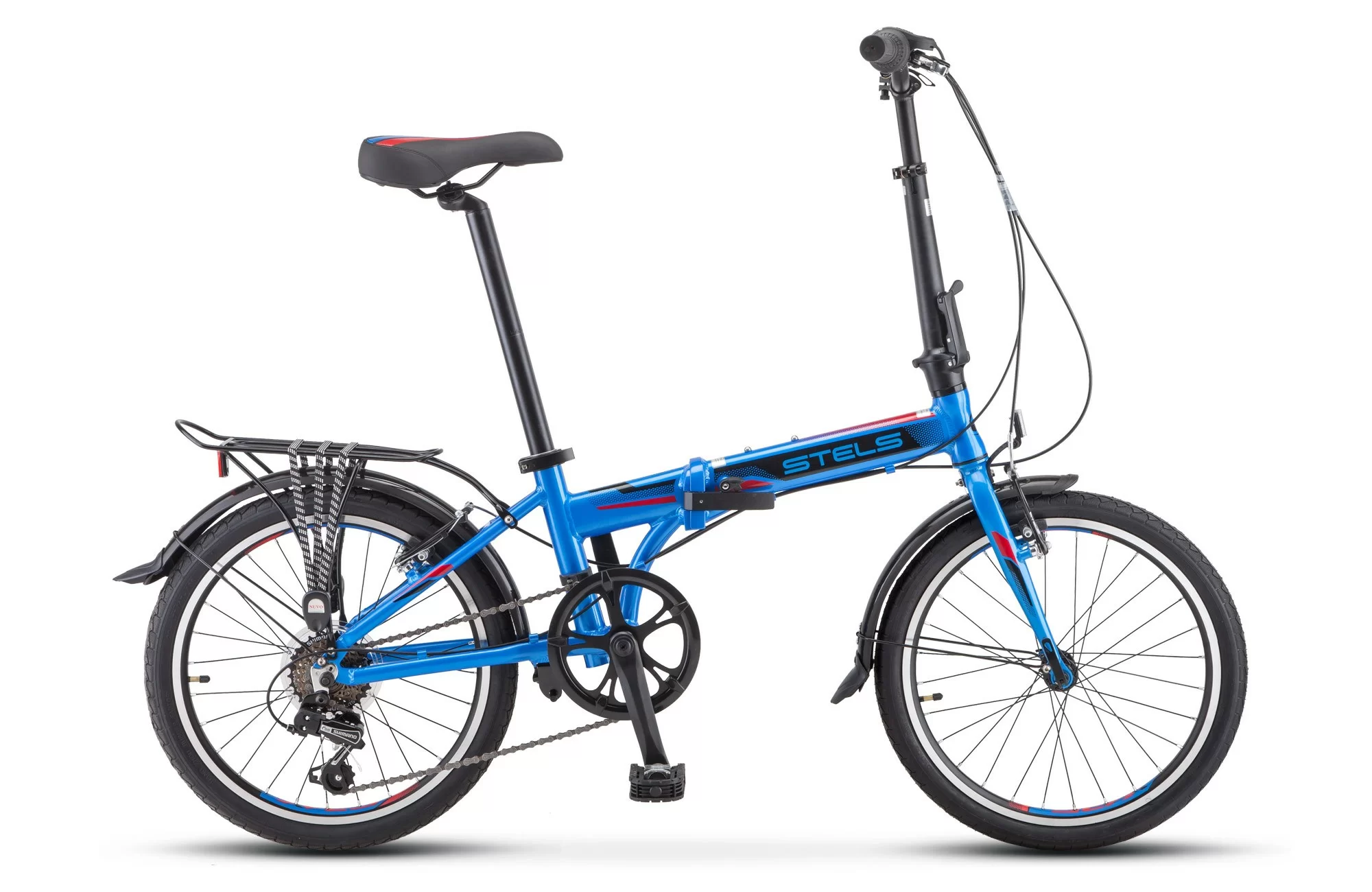 Фото Велосипед Stels Pilot-630 20" (2019) темно-синий V020 со склада магазина СпортСЕ