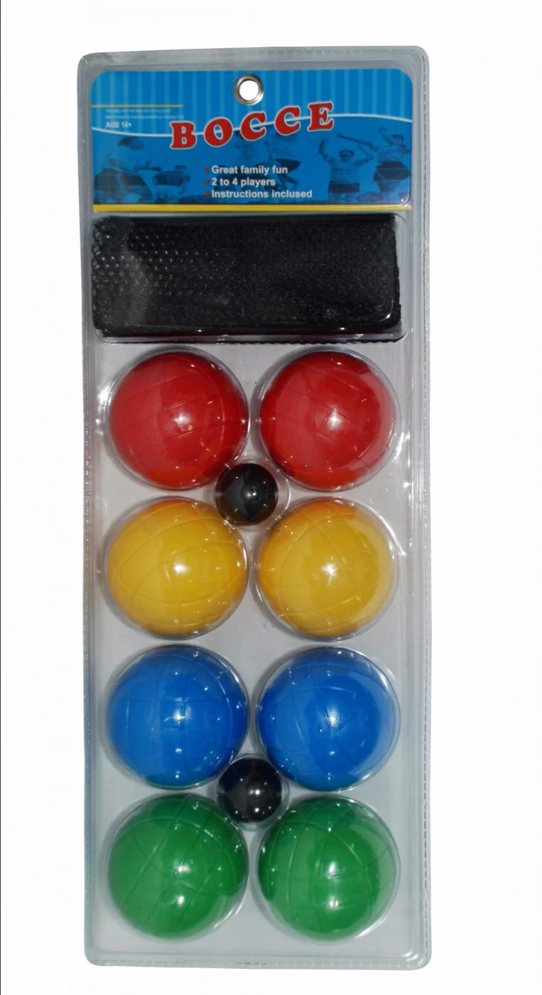 Фото Набор для игры в Бочча 7024B из 10 шаров со склада магазина СпортСЕ